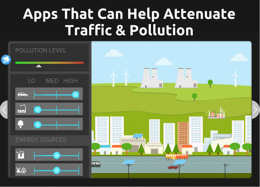 6 Popular apps that can help attenuate traffic & pollution